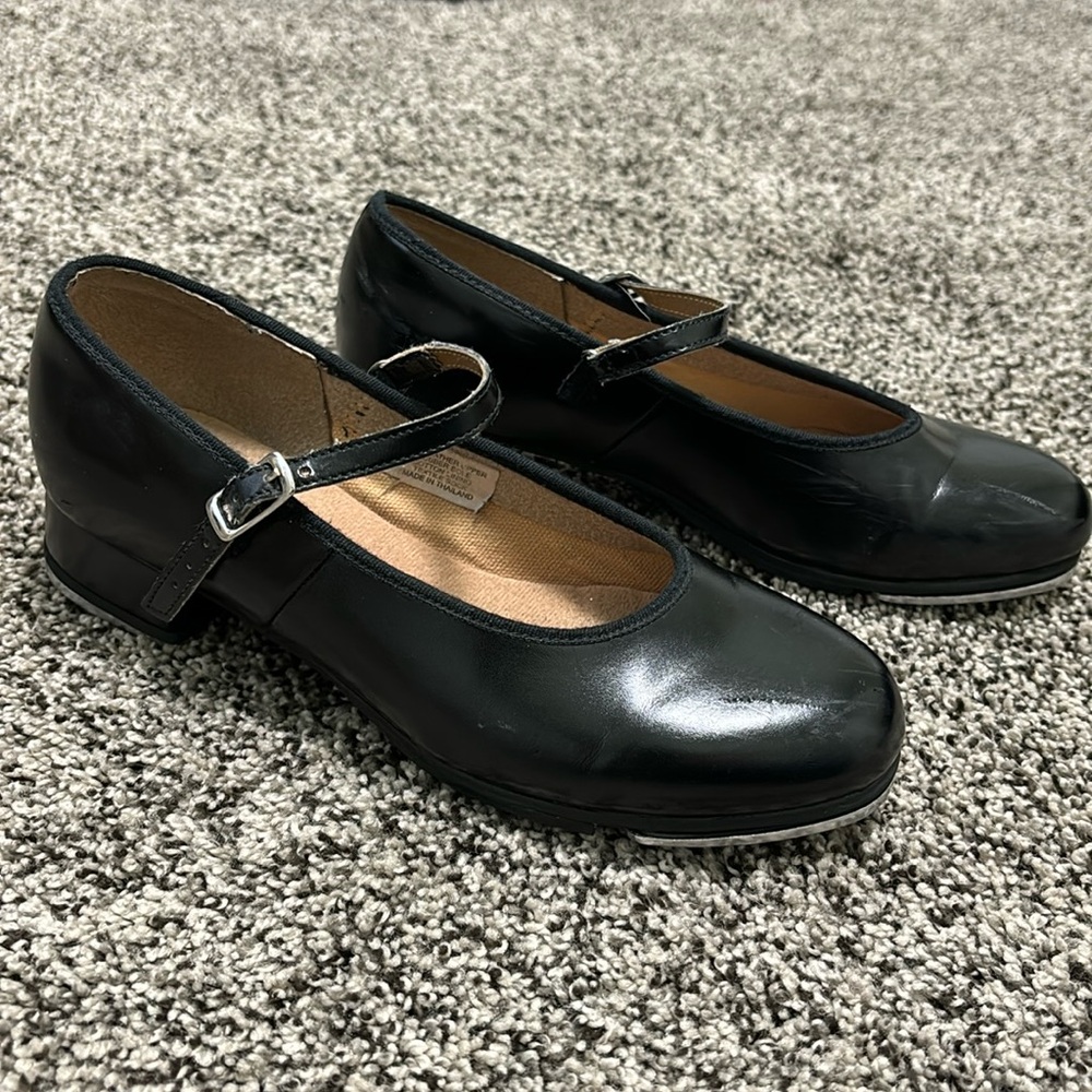 Bloch Merry Jane Tap Shoes Girls Sz 5 1/2